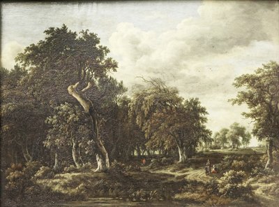 La foresta di querce da Meindert Hobbema